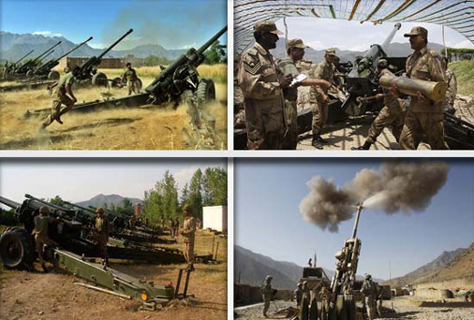 Pak army close to LOC